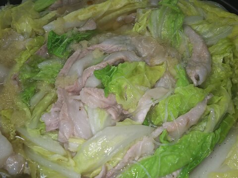タジン鍋で作る★白菜と豚バラ肉のミルフィーユ鍋